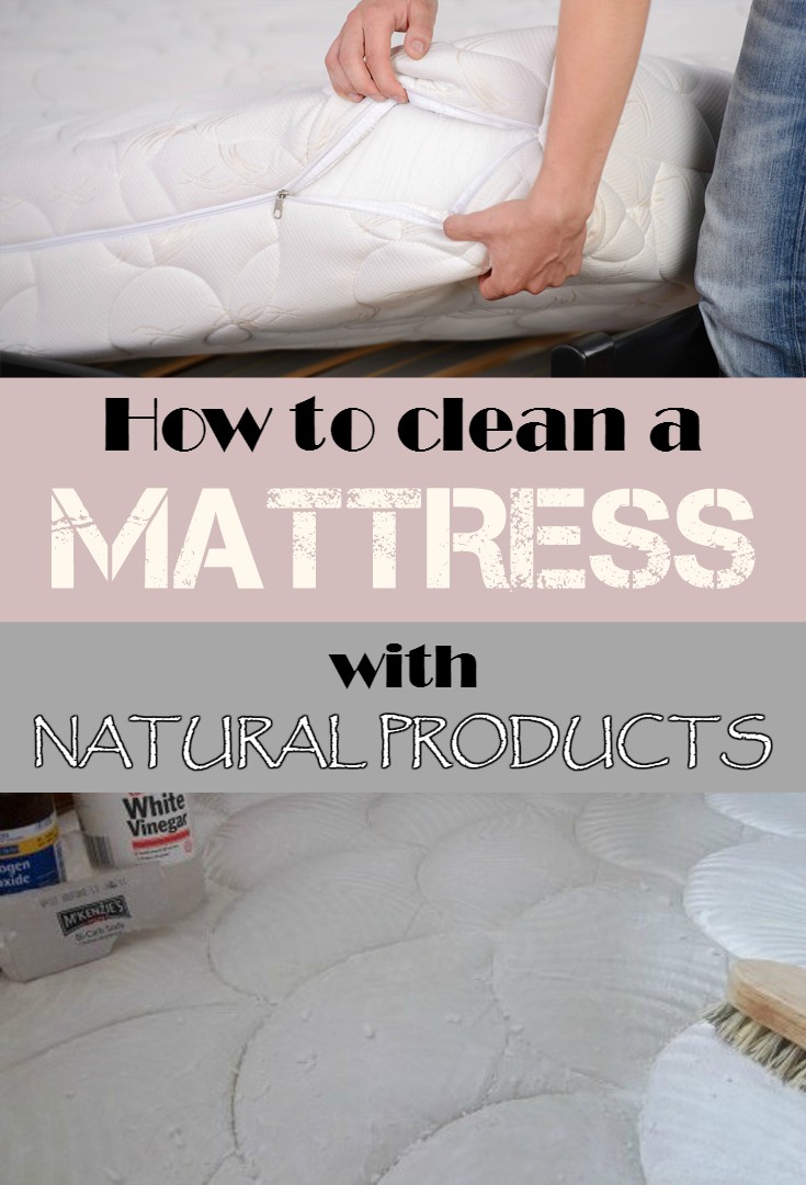 How to clean a mattress with natural products (VIDEO