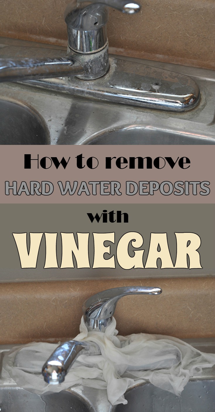 How to remove hard water deposits with vinegar (VIDEO