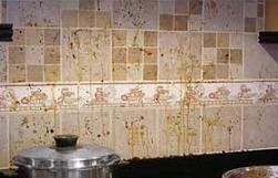How to remove grease out of the kitchen walls