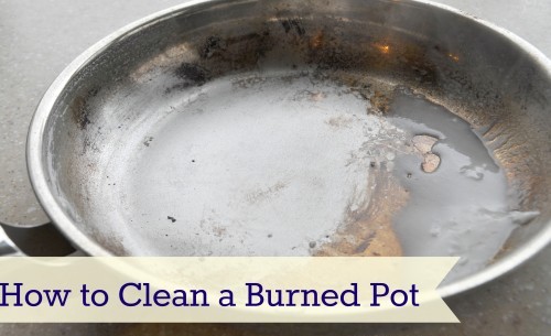 Simple trick that helps you to quickly clean burned pots