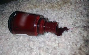 How To Remove Nail Polish Stains On Clothes And Carpets