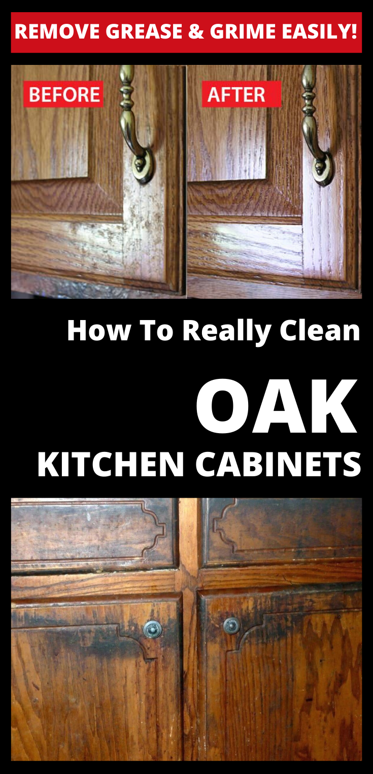 Remove Grease And Grime Easily! How To Really Clean Oak ...