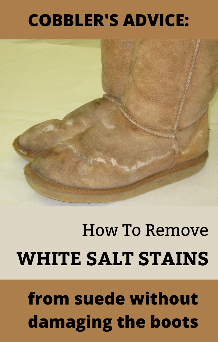 how to remove salt from ugg boots